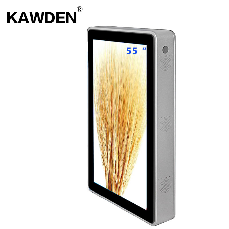 55inch KAWDEN wall-mounted air-conditioner type vertical kiosk