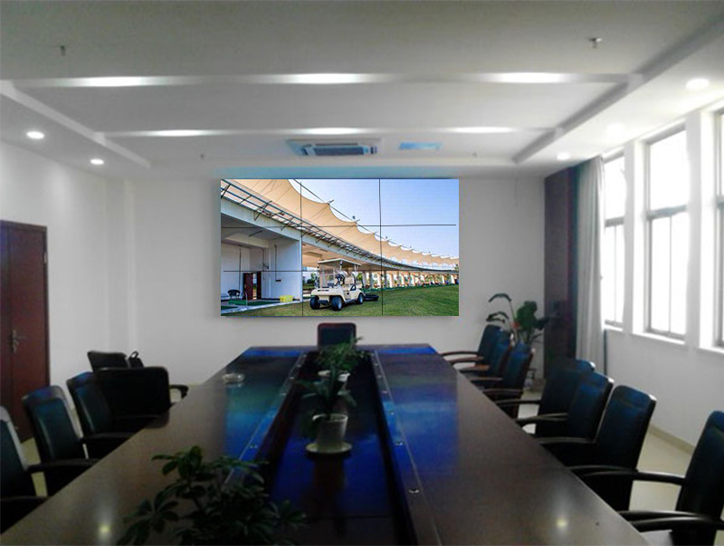 桂林旅游学院会议室49寸ray竞技app
显示项目3*3案例