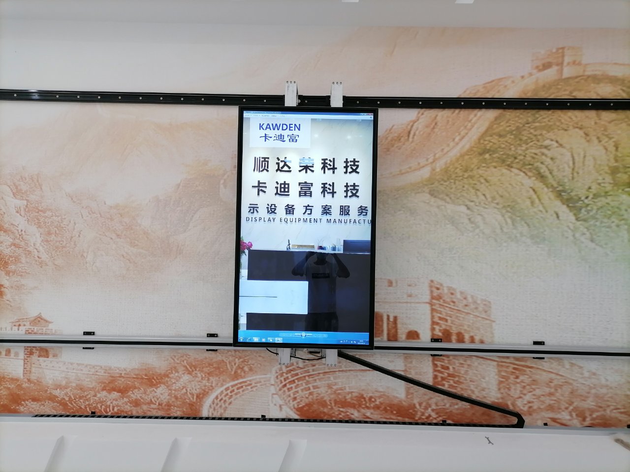 浙江杭州展厅55寸触摸一体机雷竞技app下载软件