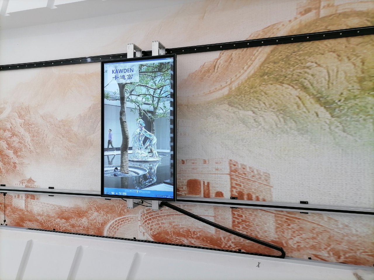 浙江杭州展厅55寸触摸一体机雷竞技app下载软件
展示