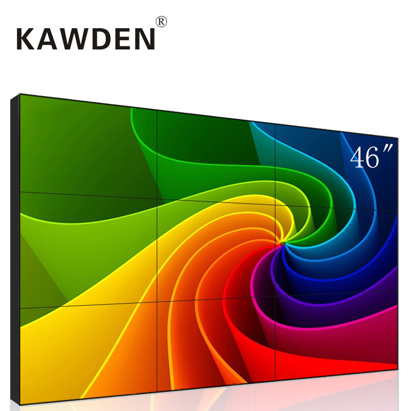 KAWDEN seamless 46 inch LCD splicing screen HD highlight display wall